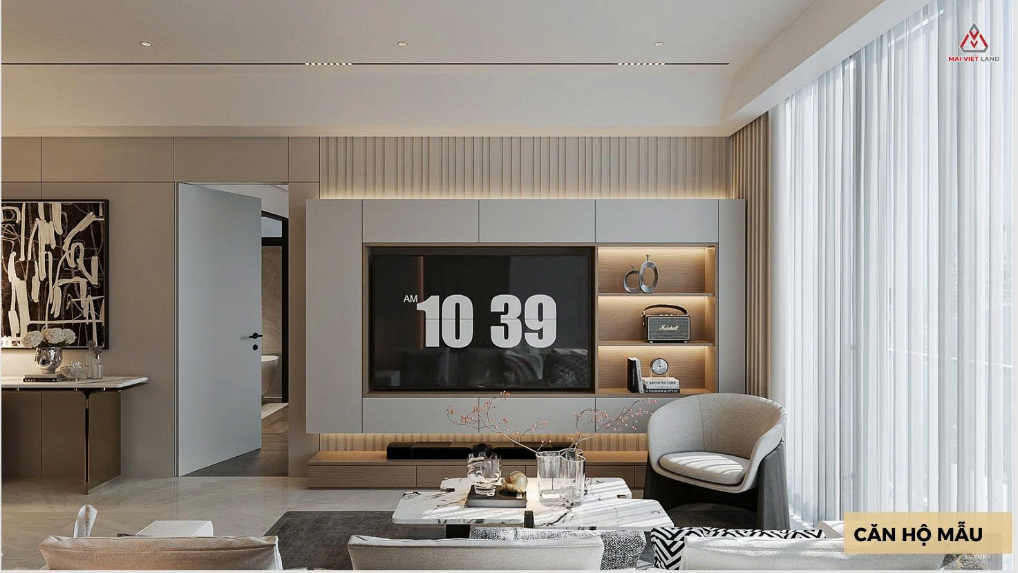 Nhà mẫu tại Dự án The Queen