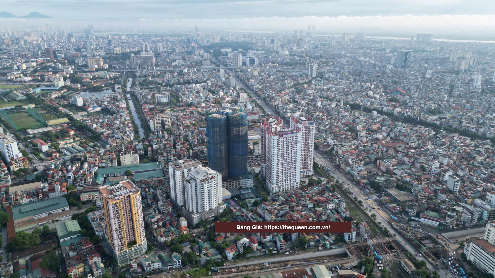 Tiến độ thi công dư án đã cất nóc và pháp lý minh bạch