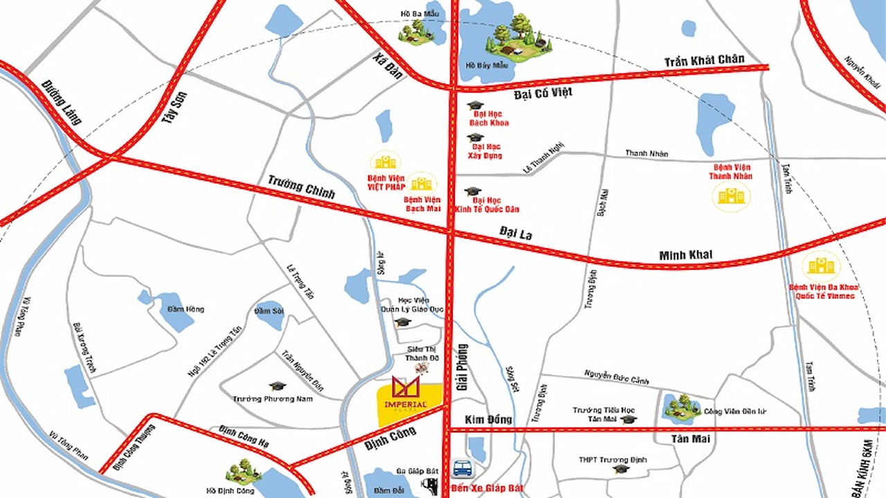 Vị trí Dự án The Queen 