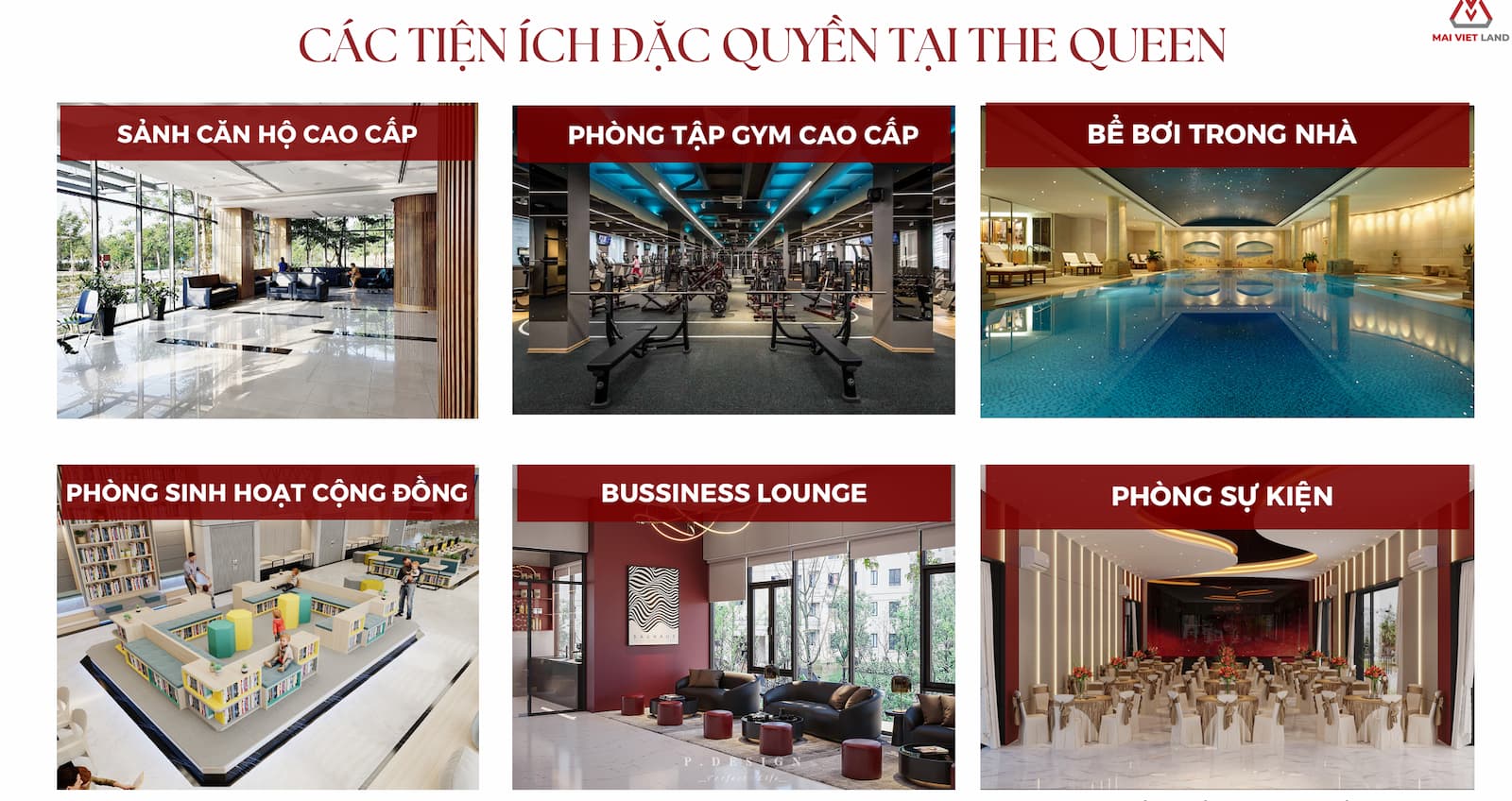 Tiện ích tại The Queen 360 Giải Phóng