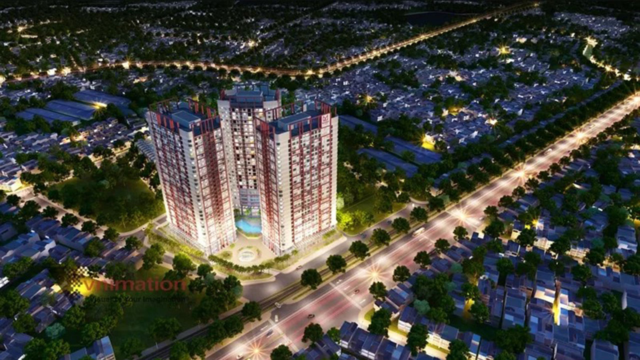 Dự án Imperia Plaza Giai đoạn 1 gồm ba toà IP1, IP2, IP3