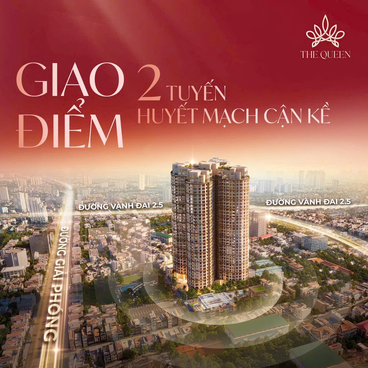 The Queen tọa độ “tam cận”