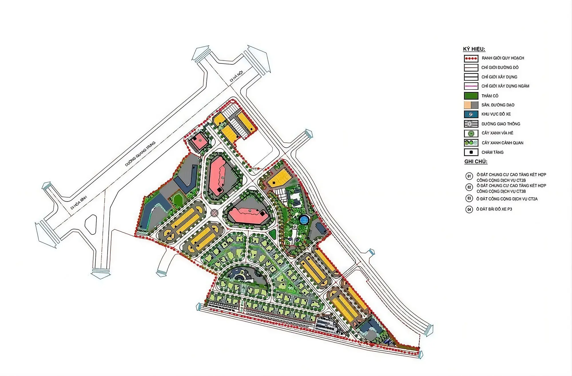 Mặt Bằng The Vista Văn La