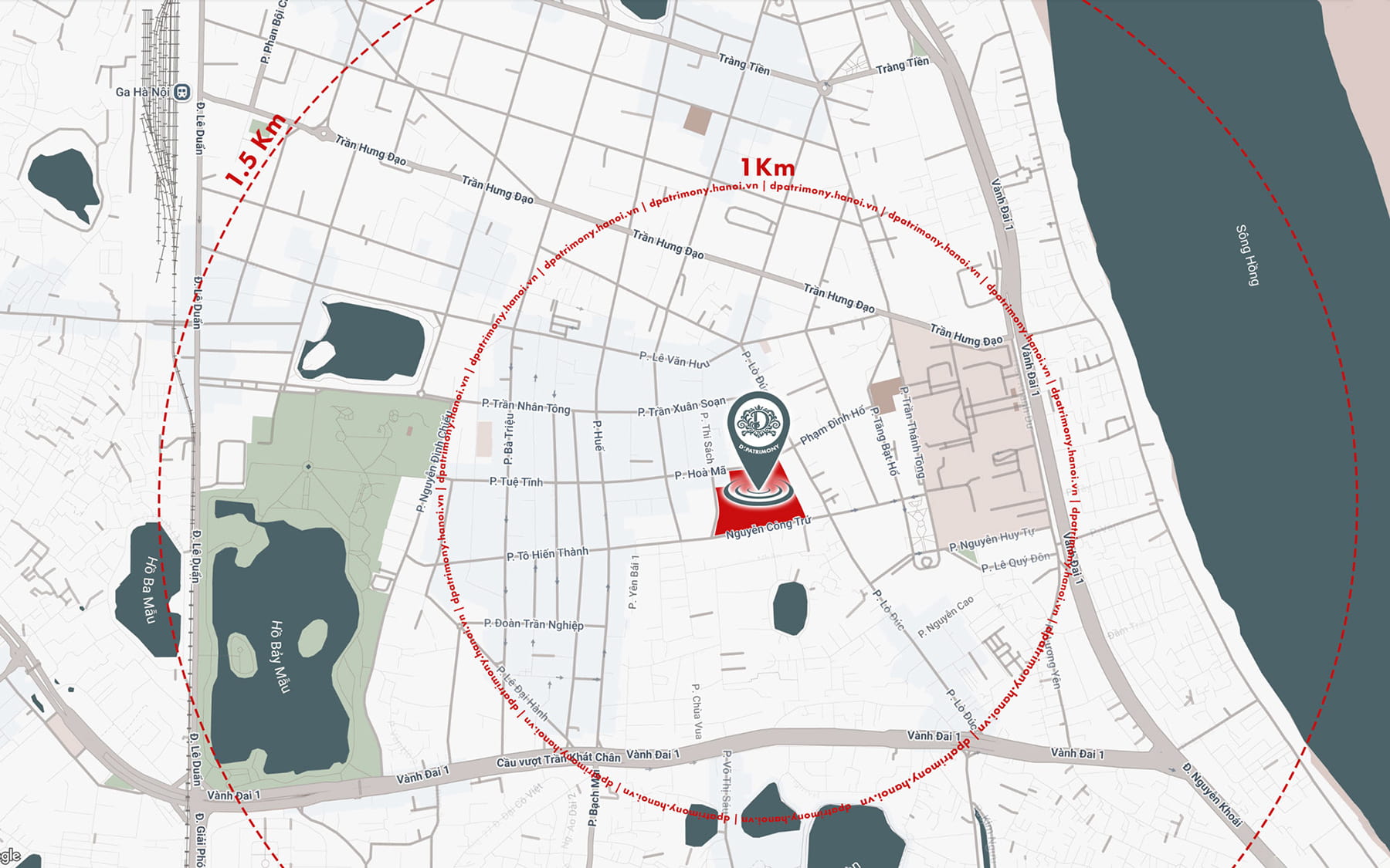 Vị trí dự án D’.Patrimony