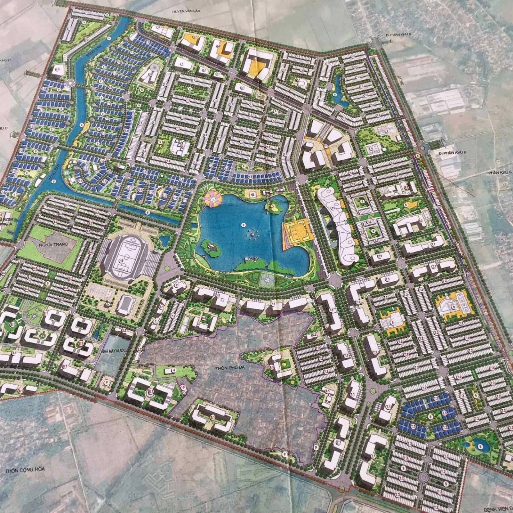 Mặt bằng Dự án Forestia Park