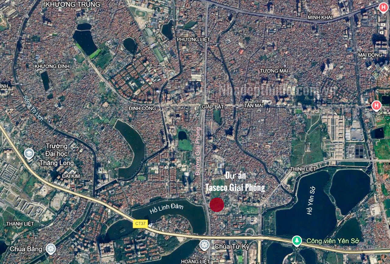 Vị Trí Chung cư LakeView Tower