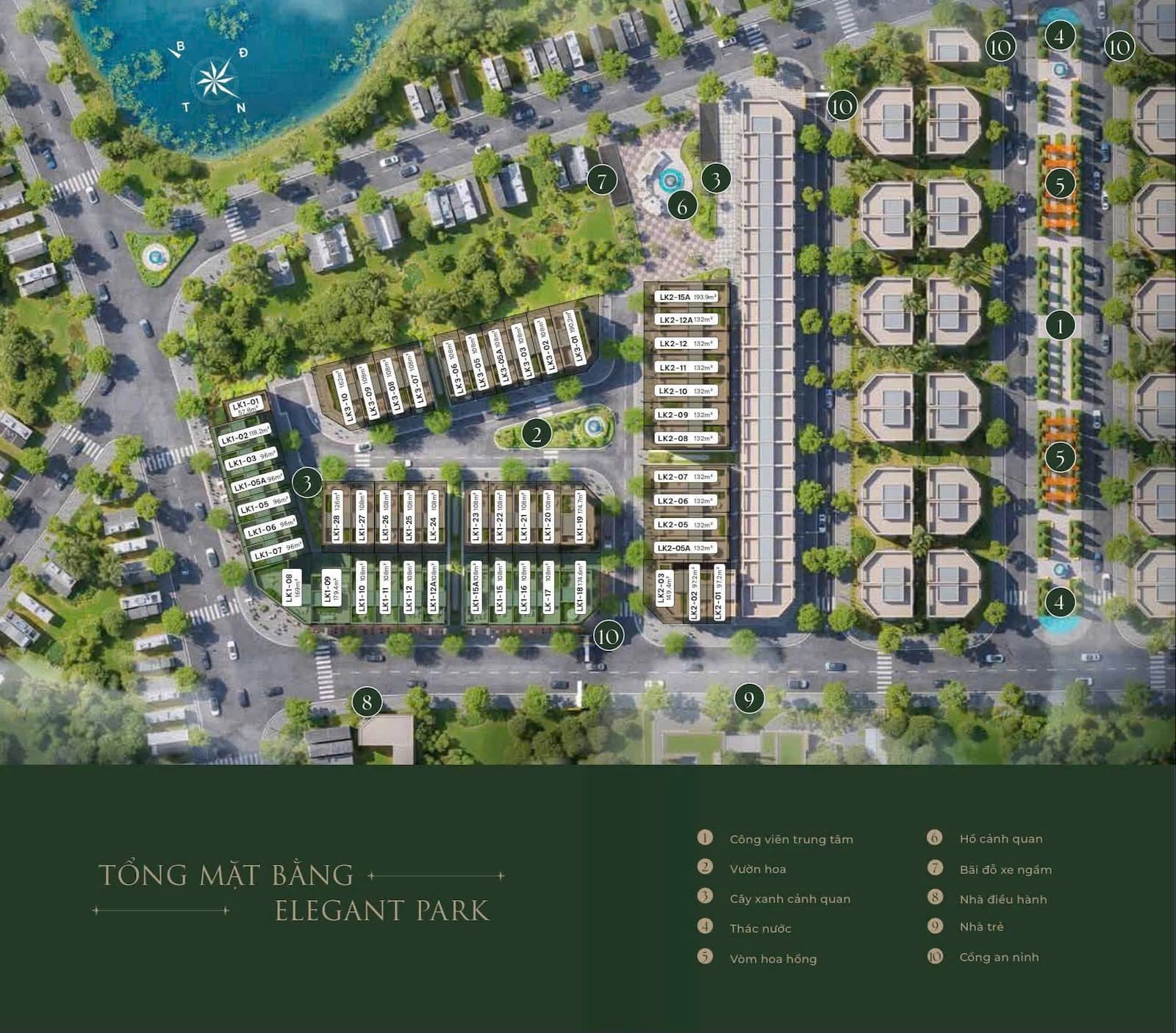 Phối cảnh Elegant Park