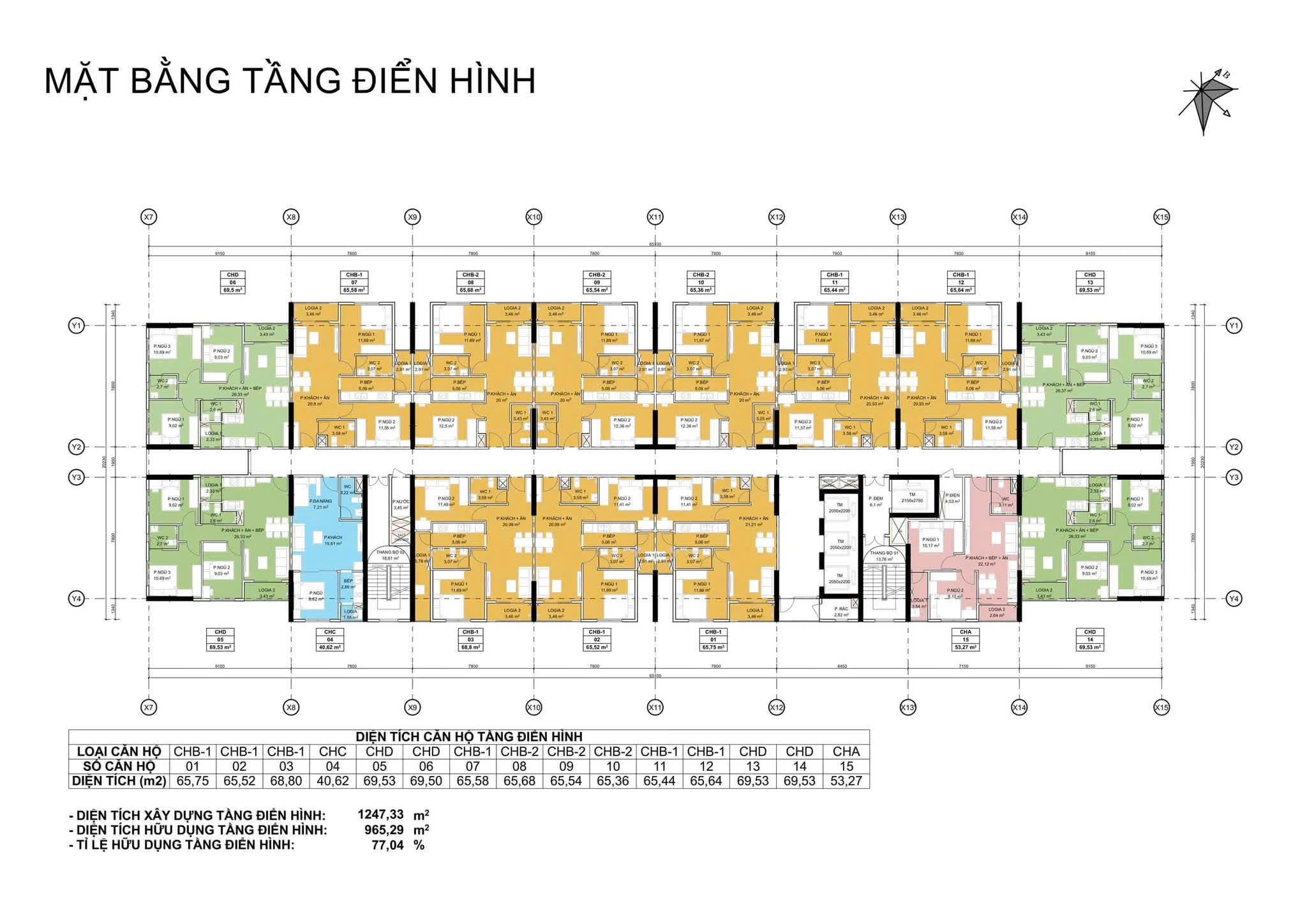 Mặt bằng Phoenix Homes